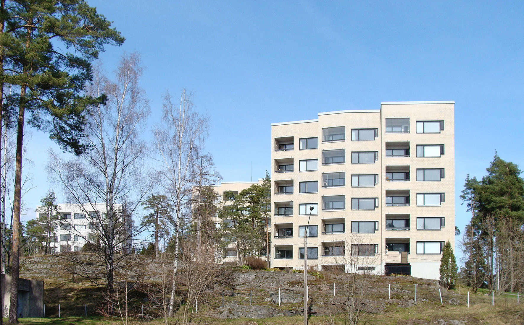 www.archipicture.eu Alvar Aalto Apartment Buildings Tapiola